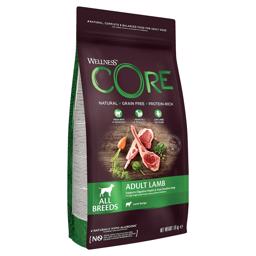 Wellness Core Adult Lamb Tørfoder til Voksne Hunde med Lam